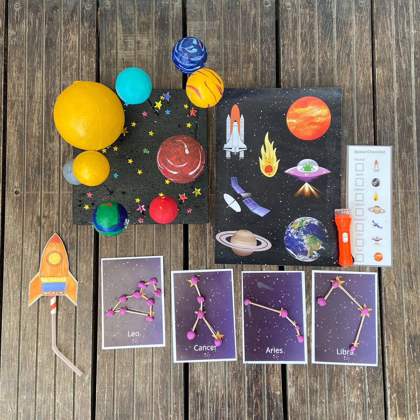 Space Art And Craft Projects 20 Outstanding Outer Space Crafts For