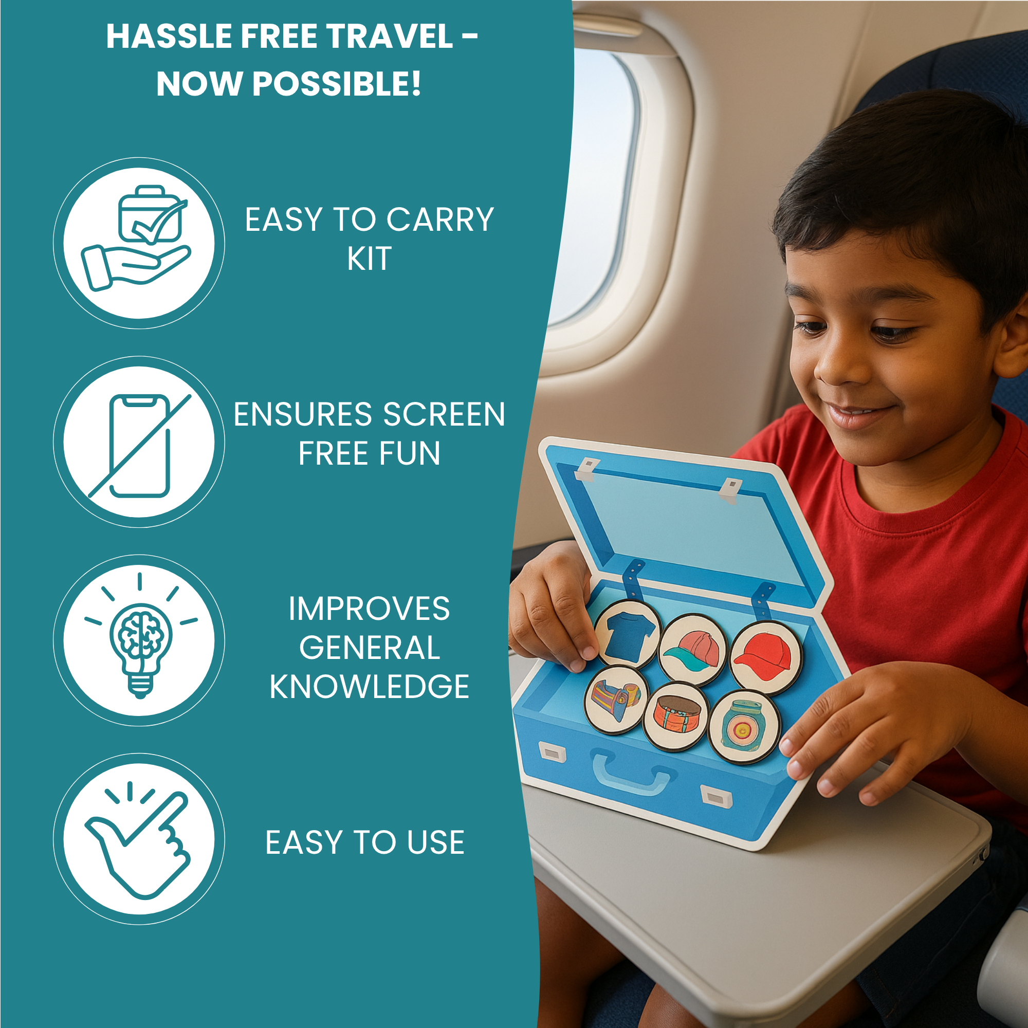 Airport Adventure Travel folder