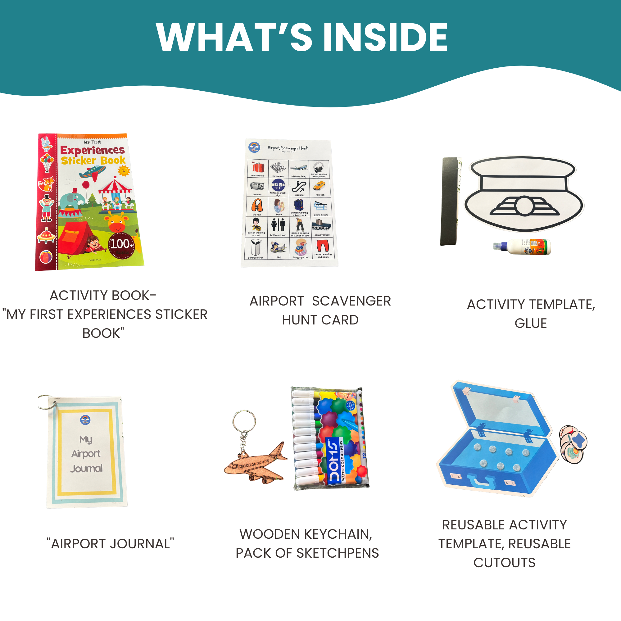 Airport Adventure Travel folder