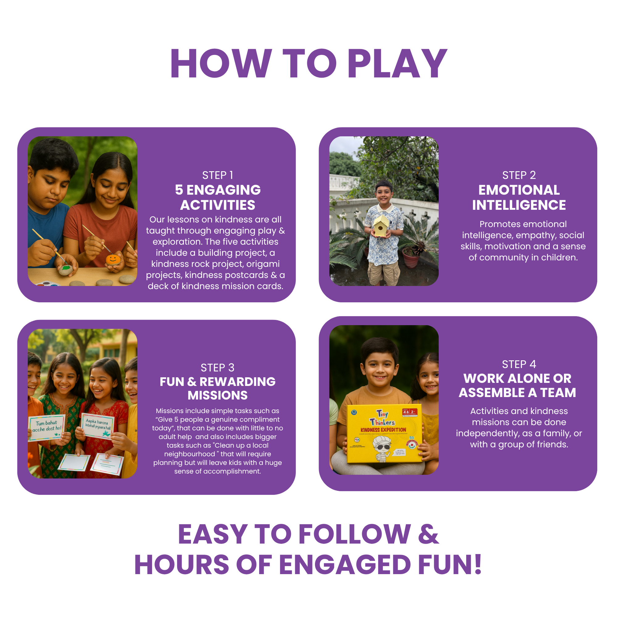 Kindness Expedition (4 Years Onwards)