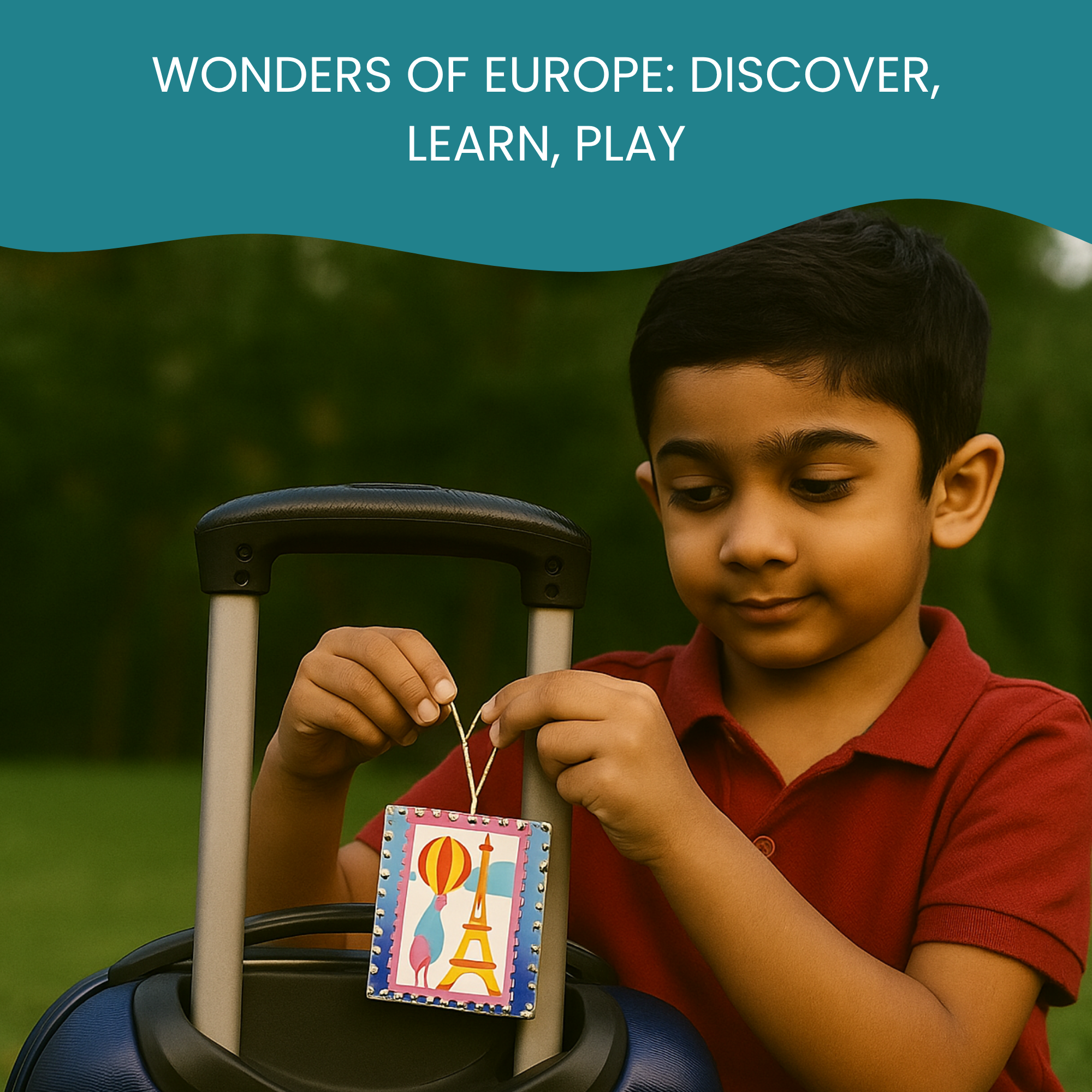 The Beautiful Europe Travel Folder